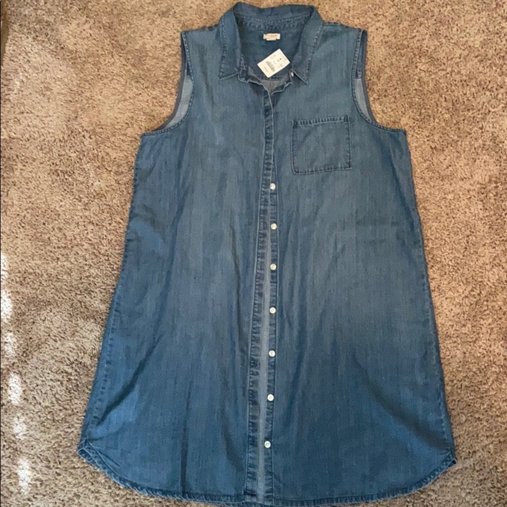 J. Crew Jean Dress